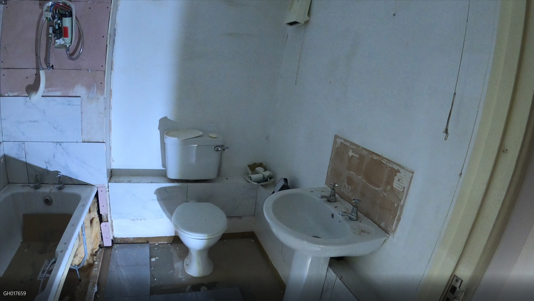 Bathroom before